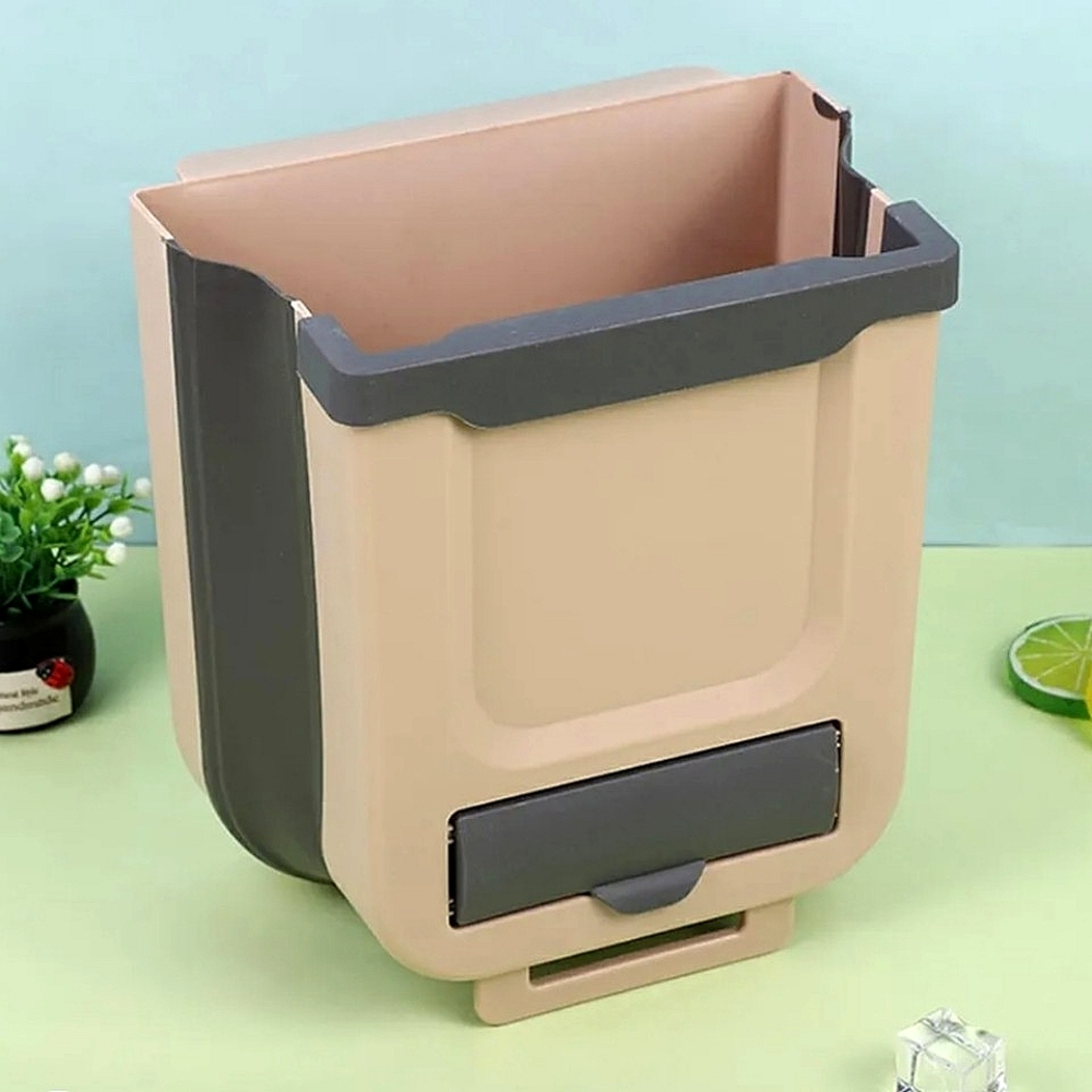 Collapsible kitchen bin